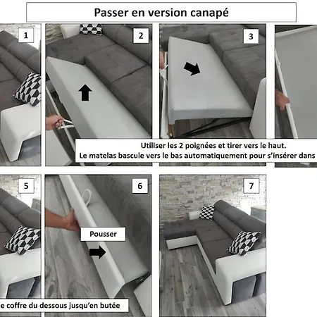 T2 Centre-Ville, Calme, 1 Chambre, 1 A 5 Pers, Climatisation, Parking Libre Et Gratuit Lorient Exterior photo