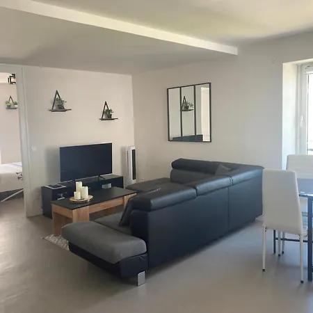 T2 Centre-Ville, Calme, 1 Chambre, 1 A 5 Pers, Climatisation, Parking Libre Et Gratuit Lorient Exterior foto