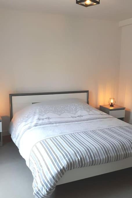 Apartment T2 Centre-Ville, Calme, 1 Chambre, 1 A 5 Pers, Climatisation, Parking Libre Et Gratuit