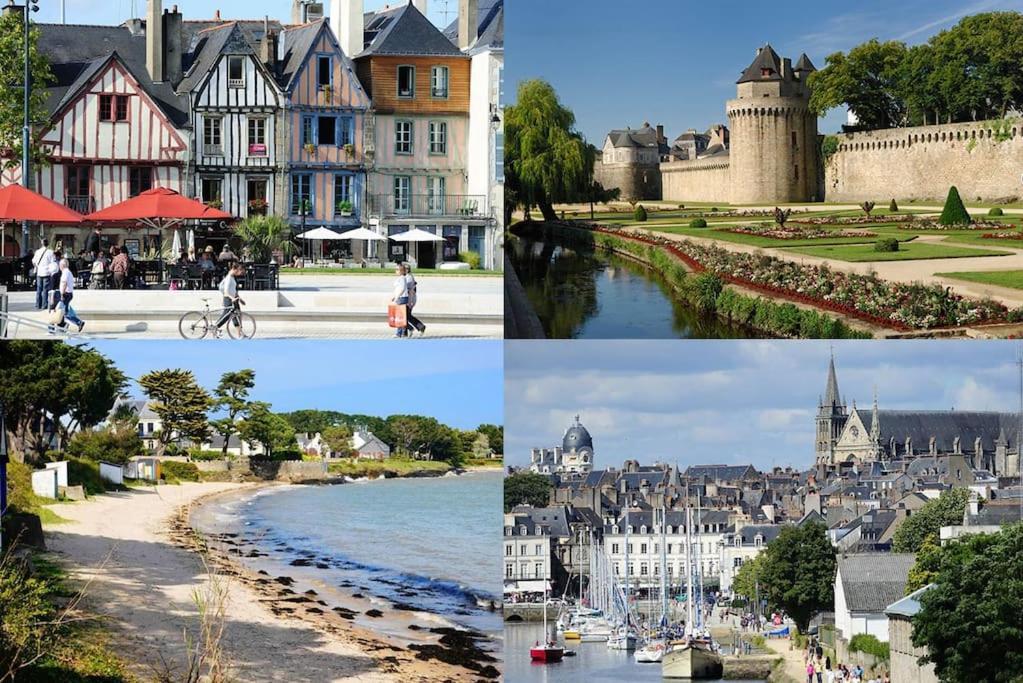 Apartment T2 Centre-Ville, Calme, 1 Chambre, 1 A 5 Pers, Climatisation, Parking Libre Et Gratuit